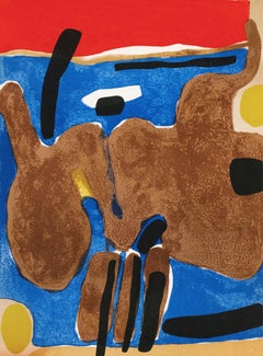 Maurice Esteve, Sans titre, tiré de Gravures de la presse Mourlot, 1964