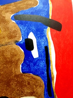 Maurice Estève - Composition - Original Lithograph