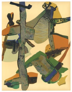 Lithographie originale de Rouussadou