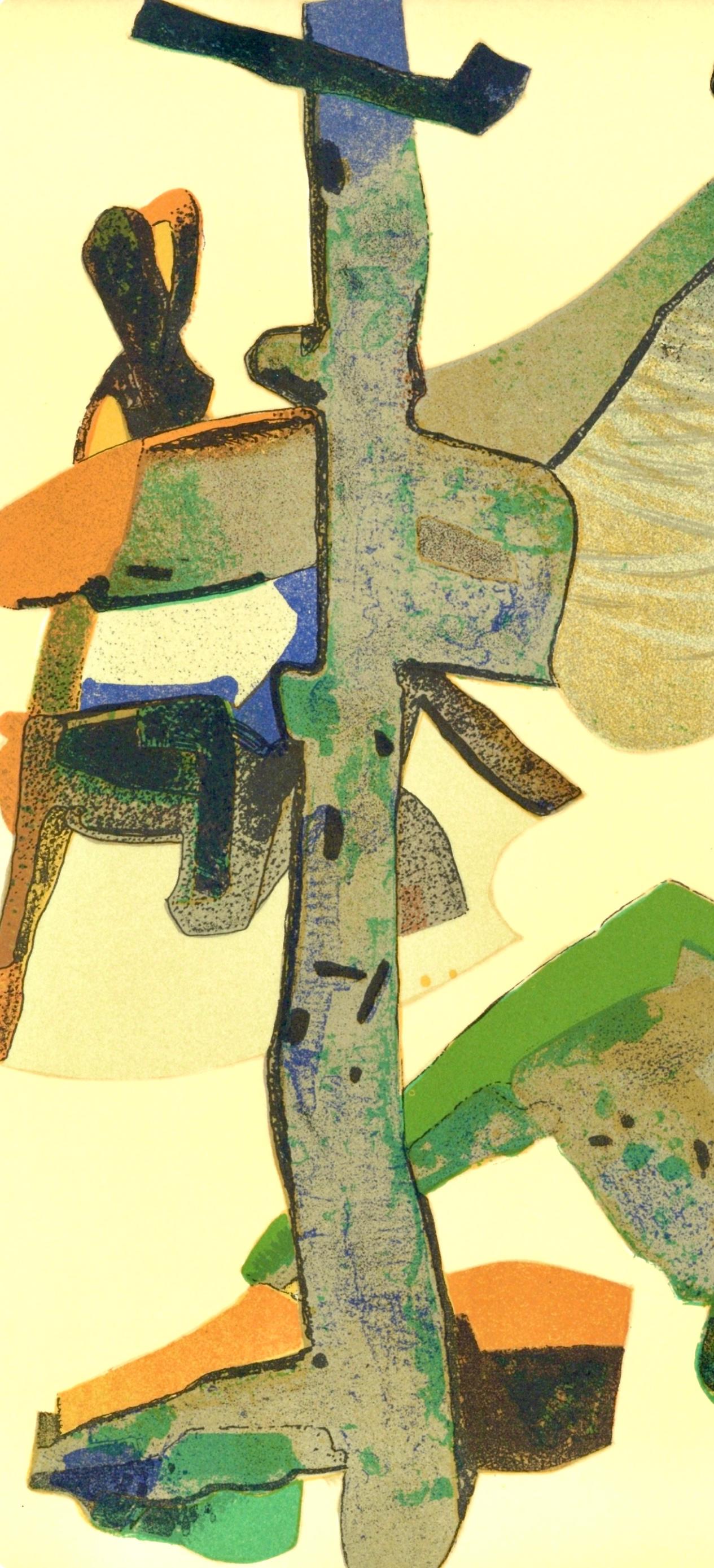 Roussadou (Prudhomme-Estève 75), Société internationale d'art XXe siècle - Print de Maurice Estève