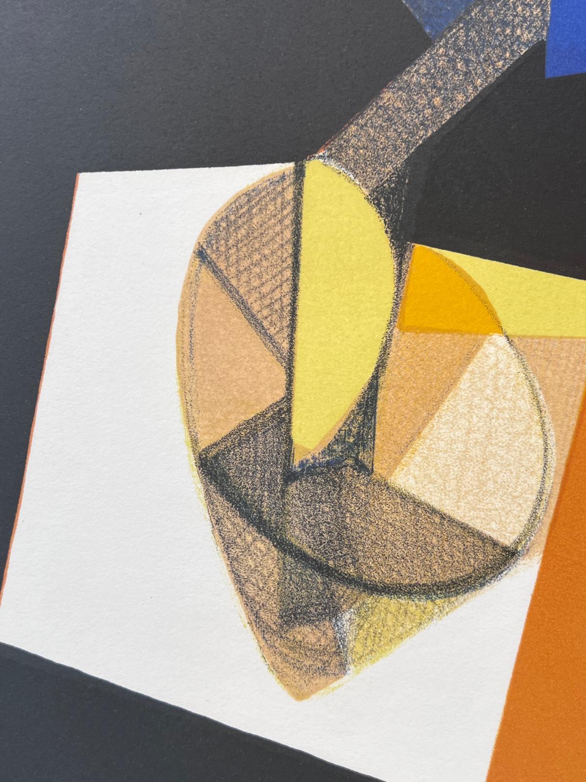 The Prince - Beige Abstract Print par Maurice Estève