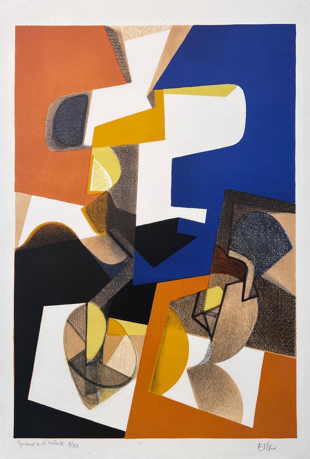 Abstract Print Maurice Estève - The Prince