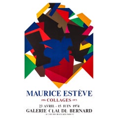 Maurice Estève Collages - Galerie Claude Bernard