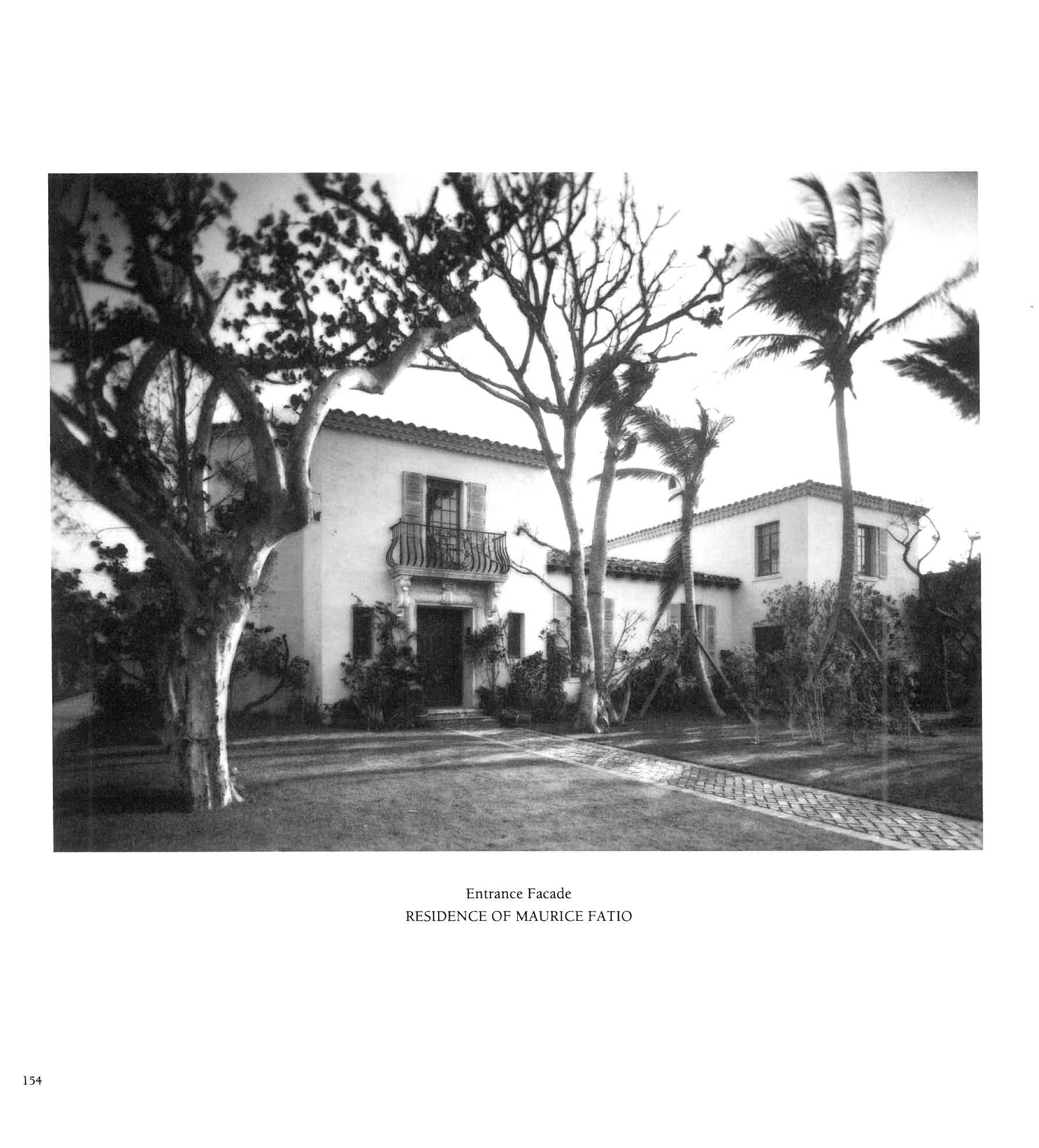 20th Century Maurice Fatio: Architect, New York Palm Beach (Book) For Sale