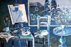 Moderna de mediados de siglo, El Atelier A de los Artistas, Sinfonía en azul