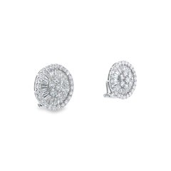 Maurice Fine Jewelry Diamond Butter Cup Earrings
