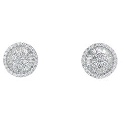 Maurice Fine Jewelry Diamant-Butterbecher-Ohrringe mit Diamanten