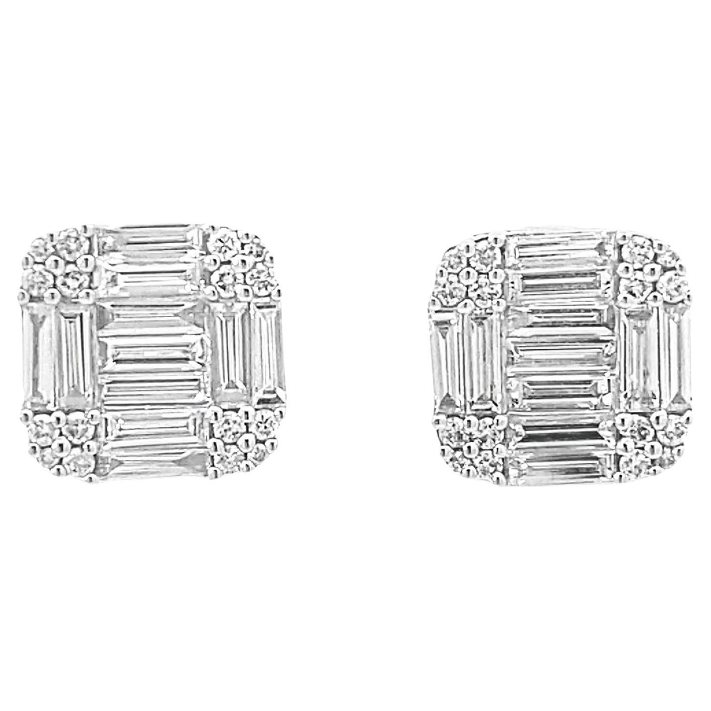 Pendientes de diamantes Maurice Fine Jewelry Mosaico