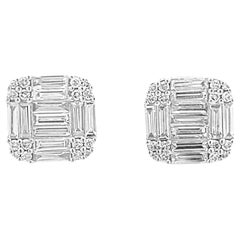 Maurice Fine Jewelry Mosaik-Diamant-Ohrringe