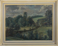 Attrib. Maurice Frederick Codner ROI (1888-1958) -Framed Oil, Green Hills