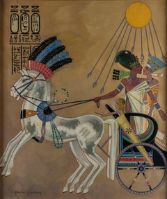 Pharaoh and His Family on a Chariot