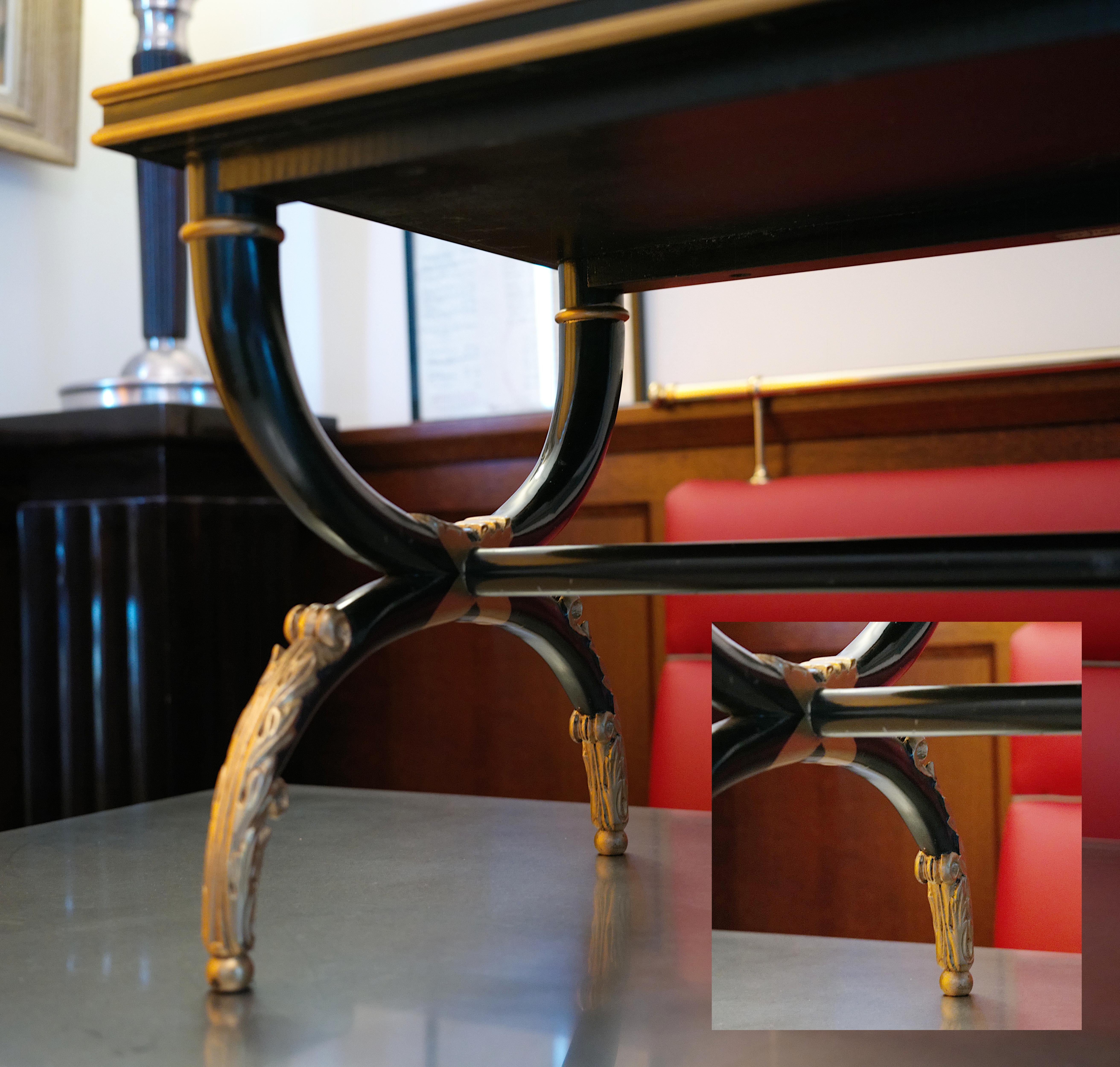 Maurice HIRCH for Maison JANSEN Baroque Coffee Table, 1940s For Sale 6