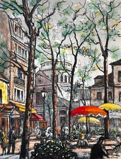 “Paris, Place du Tertre”