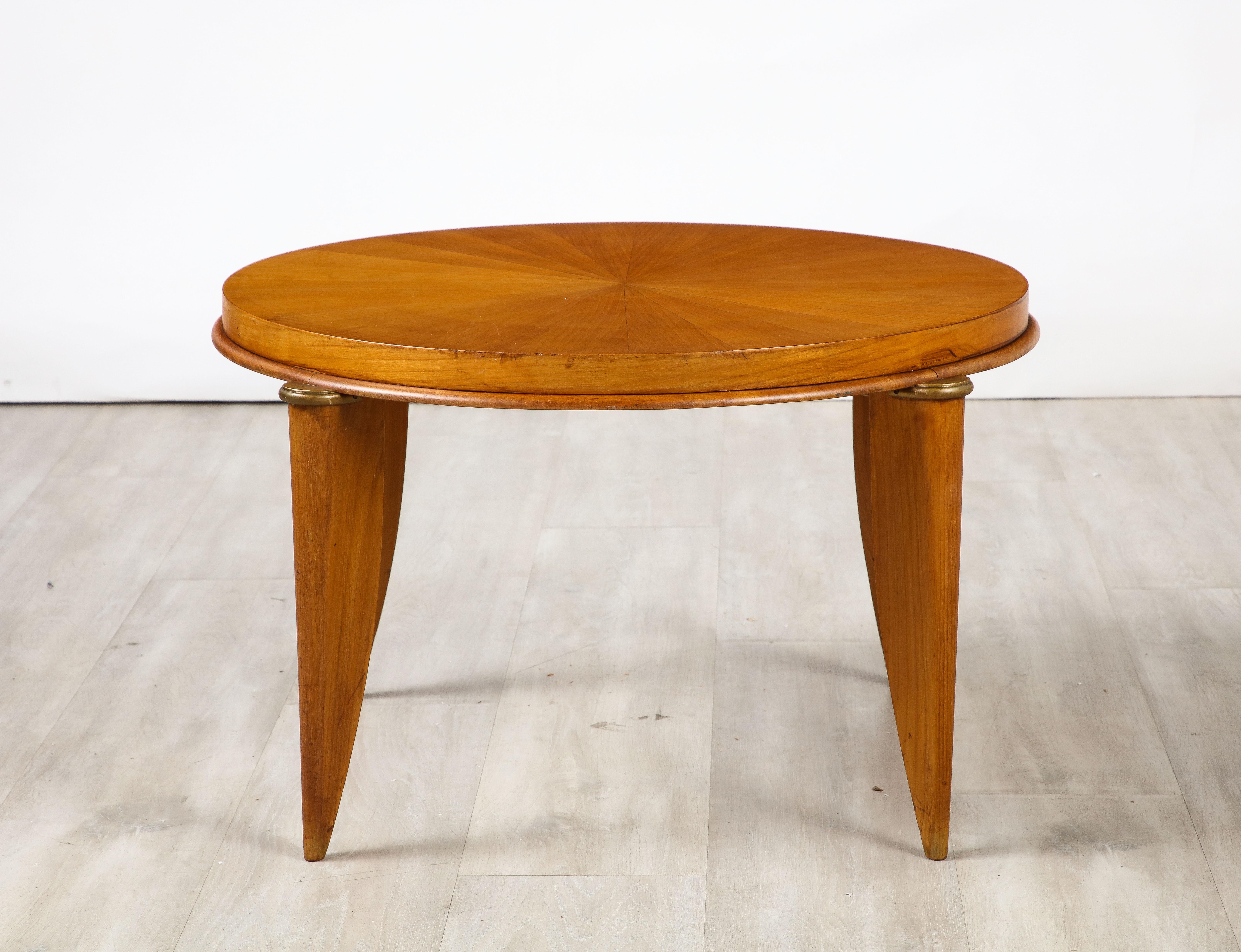 Maurice Jallot French Art Deco Cocktail or Side Table, France, circa 1940  For Sale 5