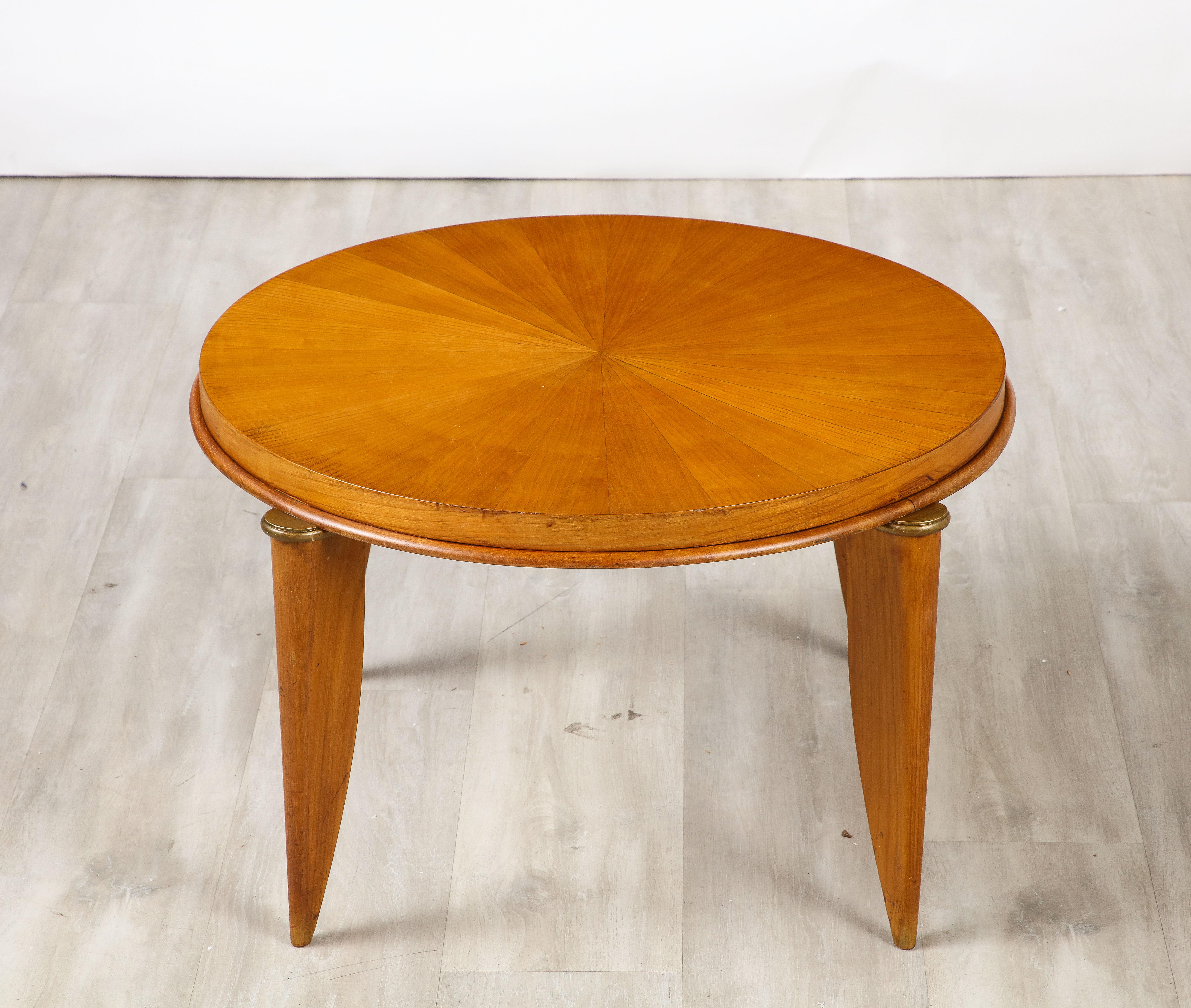 Maurice Jallot French Art Deco Cocktail or Side Table, France, circa 1940  en vente 4