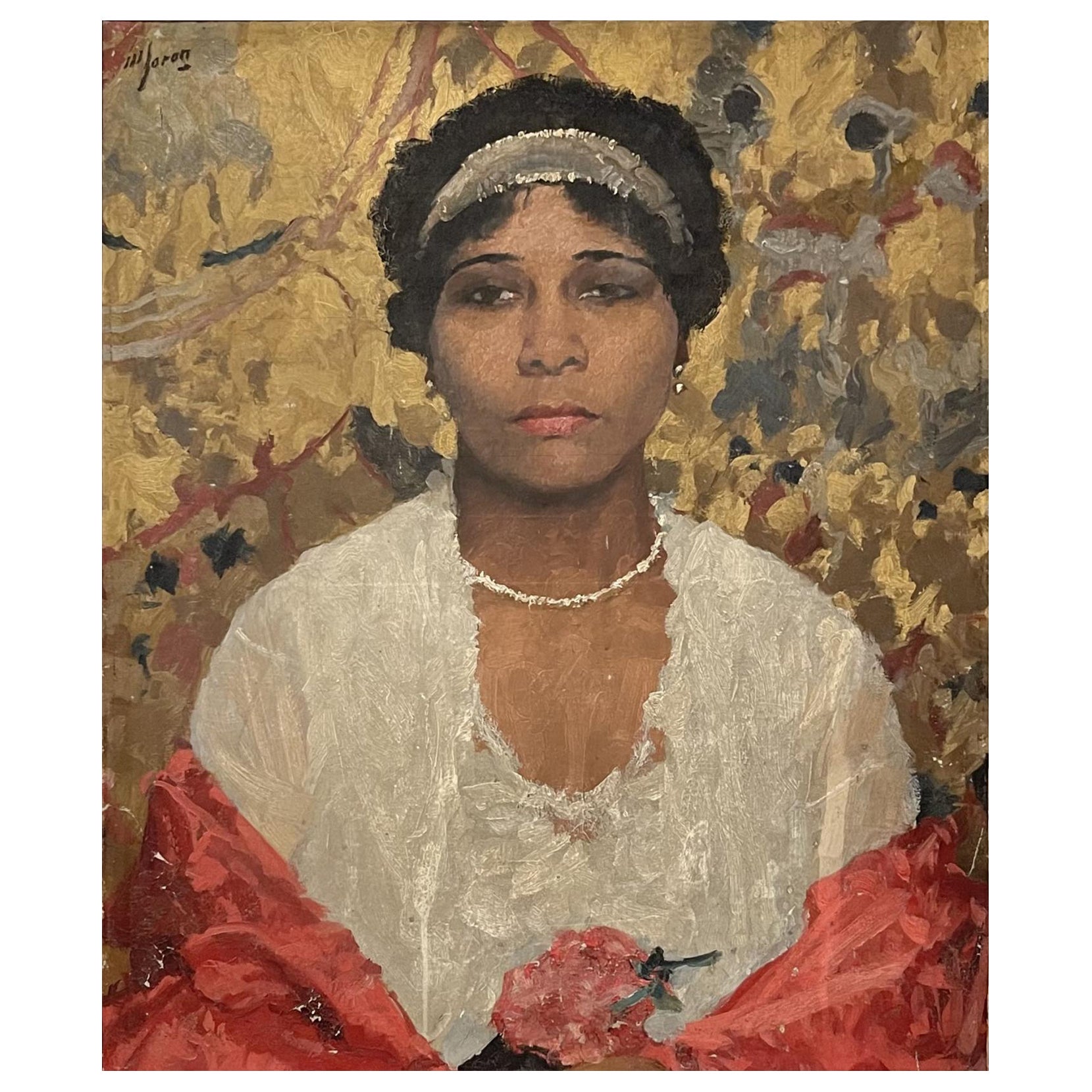 Maurice Joron (1883-1927) Portrait of a Woman circa 1920