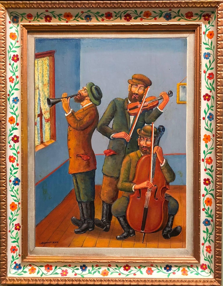 Maurice Kish Three Klezmer Musicians Modern Judaica