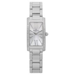 Used Maurice Lacroix Fiaba Diamonds Steel Silver Dial Ladies Watch FA2164-SD532-114