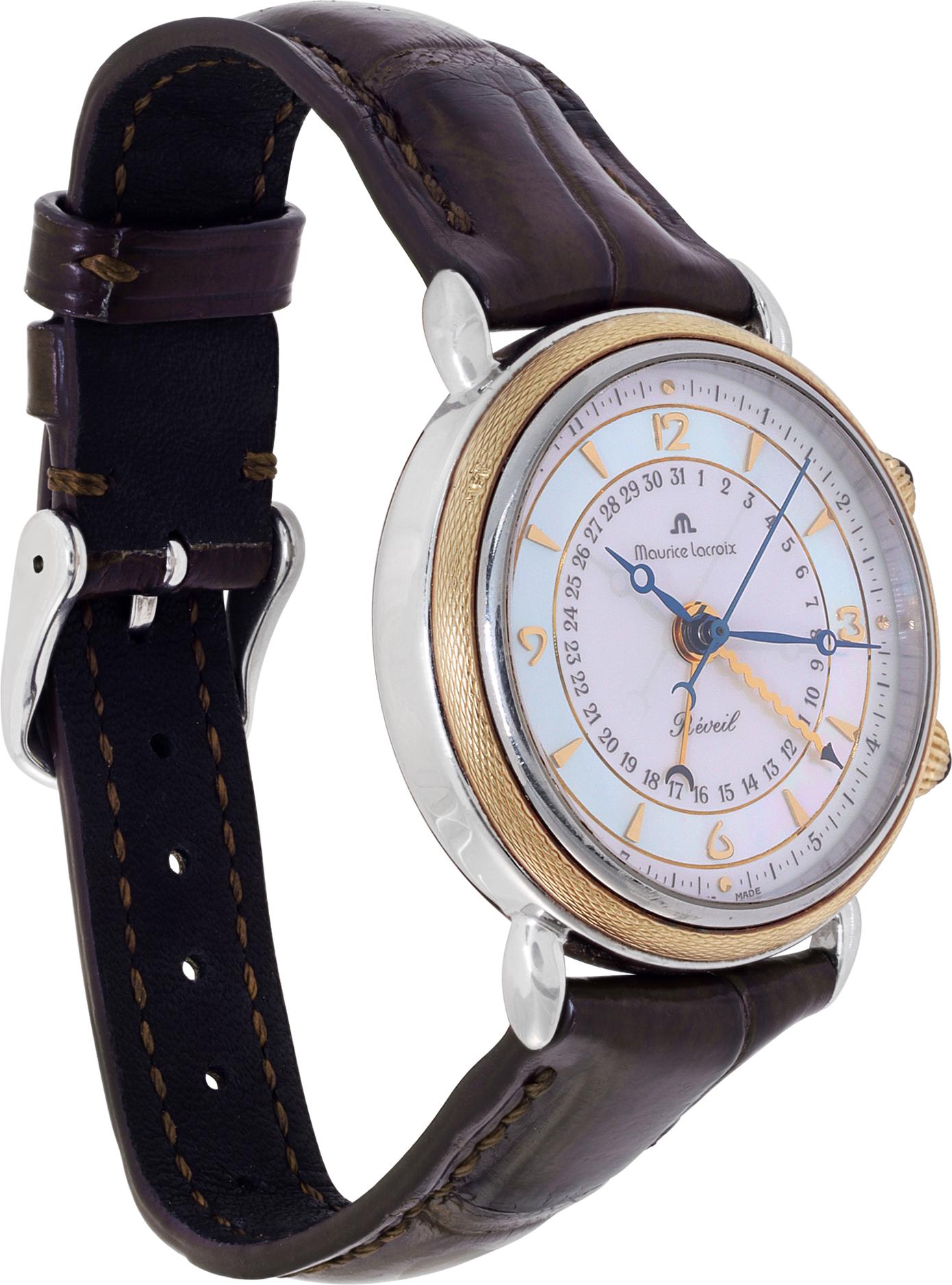 Maurice Lacroix Masterpiece 36mm 63511 In Excellent Condition In Surfside, FL
