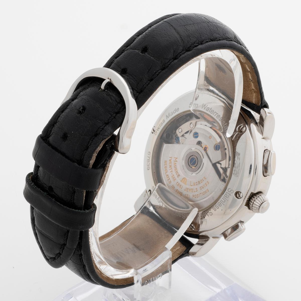 Maurice Lacroix Masterpiece Croneo (Chronograph) ref 67839. ML67 Auto c1995 für Damen oder Herren im Angebot