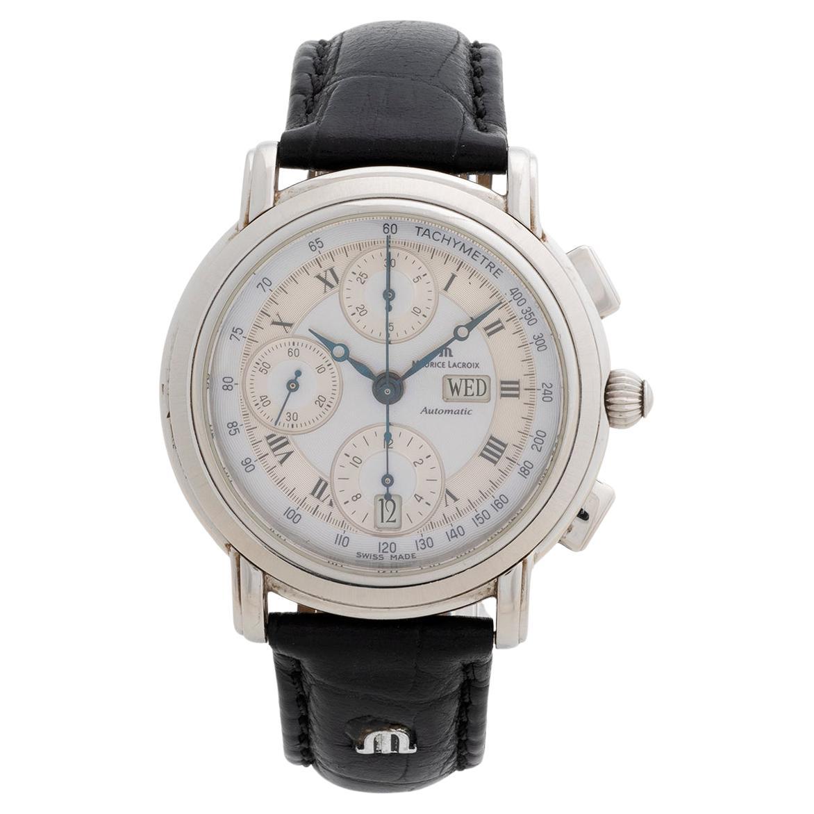 Maurice Lacroix Masterpiece Croneo (Chronograph) ref 67839. ML67 Auto c1995 im Angebot