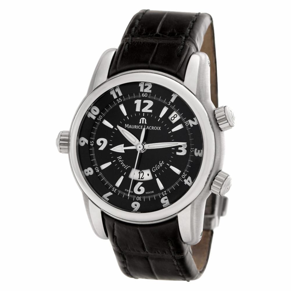 Contemporary Maurice Lacroix Masterpiece MP6388, Black Dial, Certified &