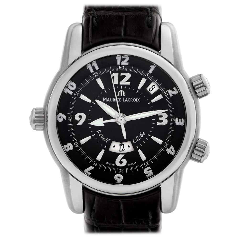 Maurice Lacroix Masterpiece MP6388, Black Dial, Certified &