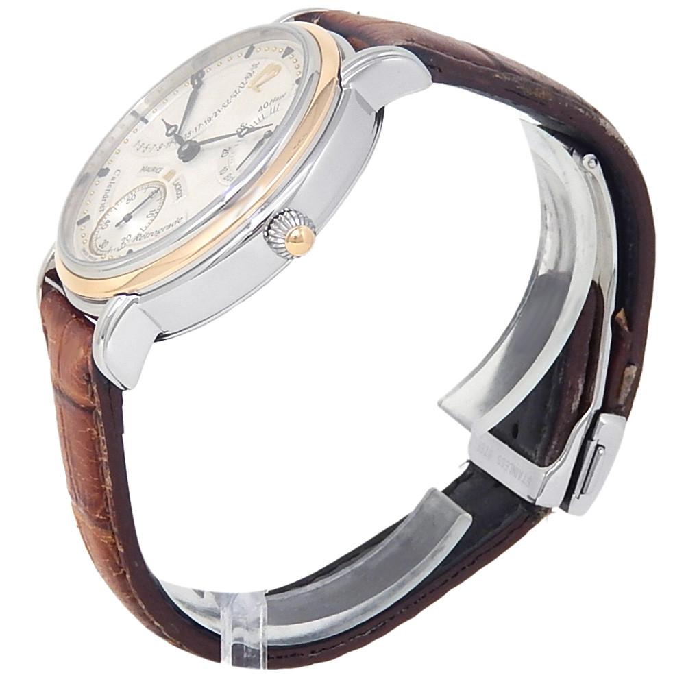 Contemporary Maurice Lacroix Masterpiece MP7068-PS101-190, Silver Dial