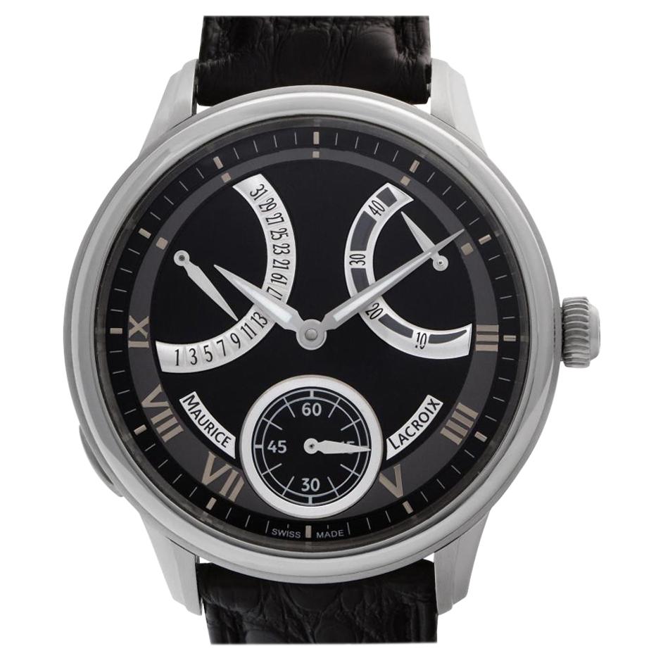 Maurice Lacroix Masterpiece MP7268-SS001-110, Black Dial