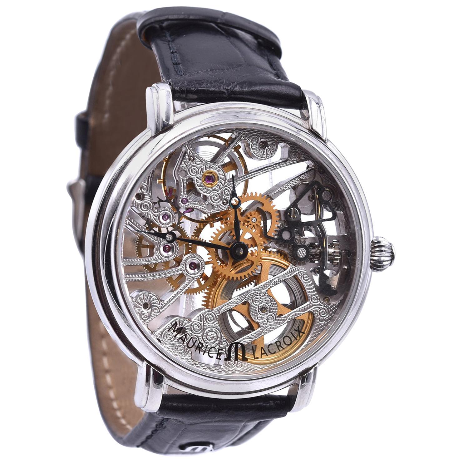 Maurice Lacroix “Masterpiece Skeleton”