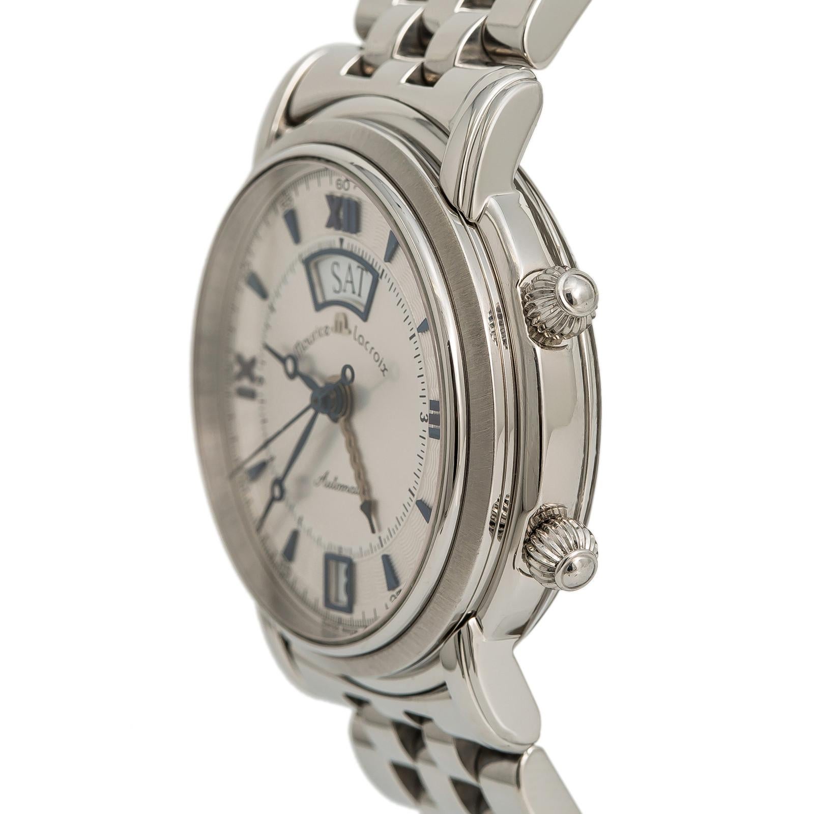 Maurice Lacroix Masterpiece ML20779-1125, Silver Dial Certified Authentic For Sale 1