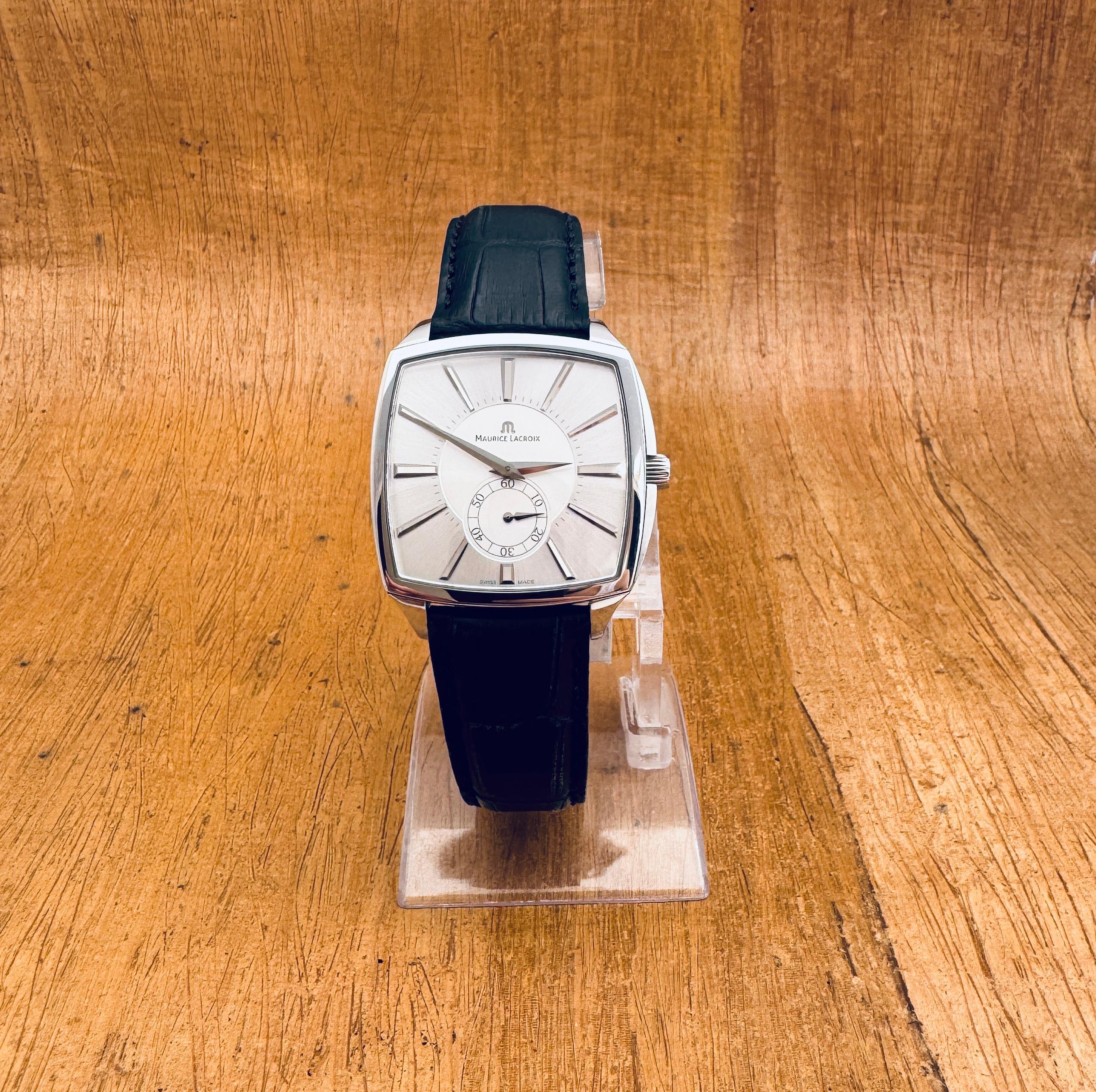 Maurice Lacroix Miros Coussin Peseux MI7007 Uhr Herren im Angebot