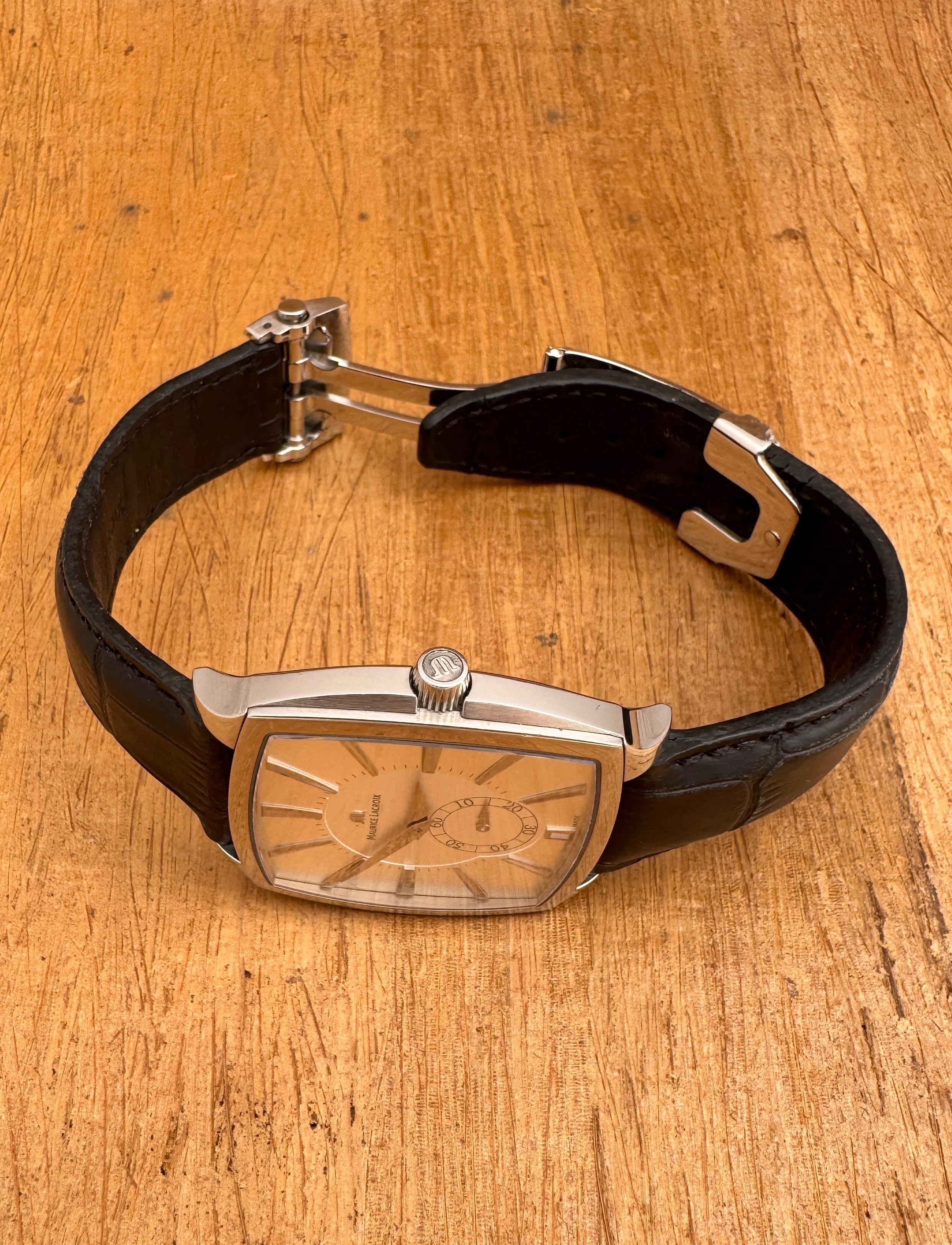 Maurice Lacroix Miros Coussin Peseux MI7007 Uhr im Angebot 4