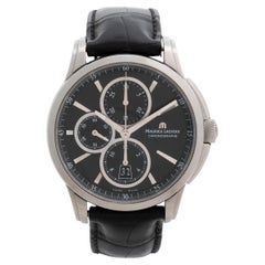 Maurice Lacroix Pontos Automatik-Chronograph-Armbanduhr. Jahr 2010.