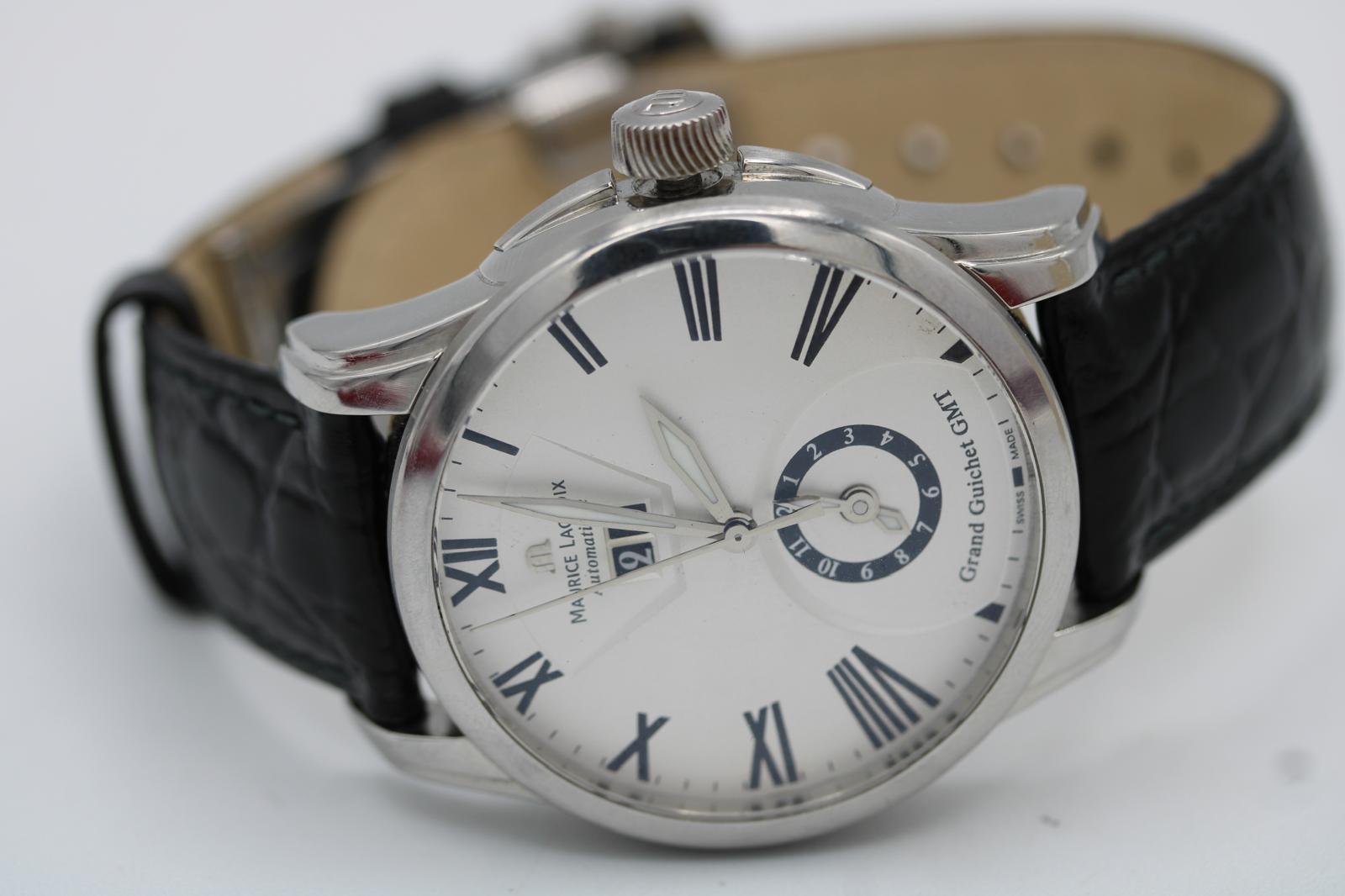 Maurice Lacroix Pontos Grand Guichet GMT  Rif. PT6098  Automatico  41mm in vendita 2