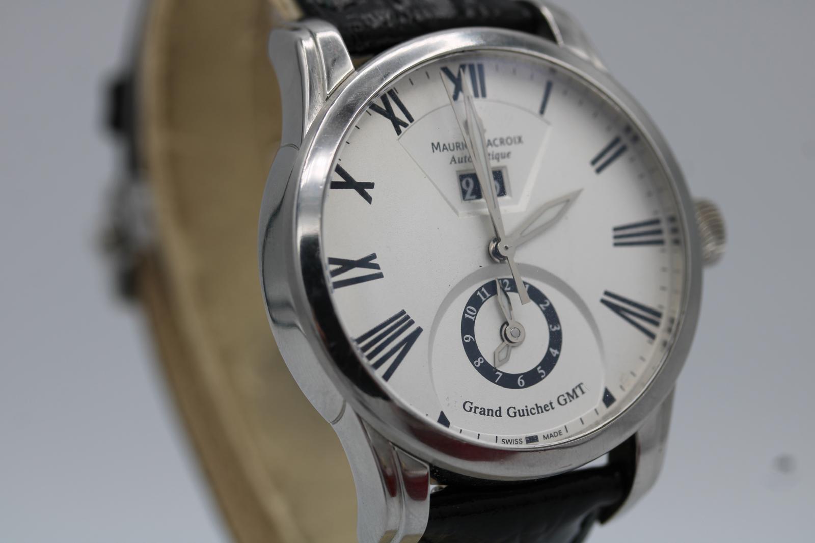 Maurice Lacroix Pontos Grand Guichet GMT  Rif. PT6098  Automatico  41mm in vendita 3