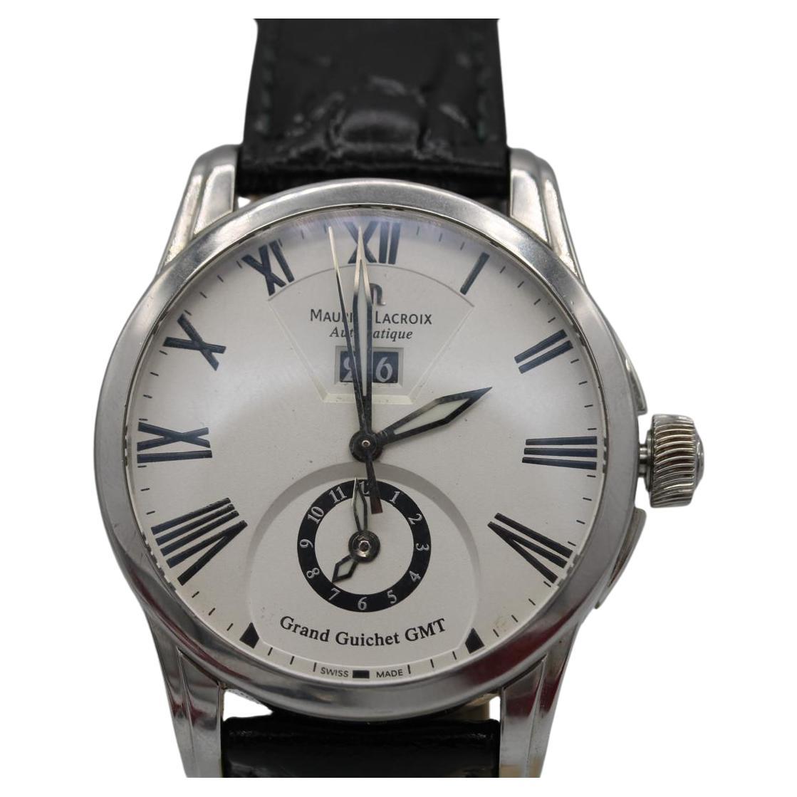 Maurice Lacroix Pontos Grand Guichet GMT  Rif. PT6098  Automatico  41mm in vendita