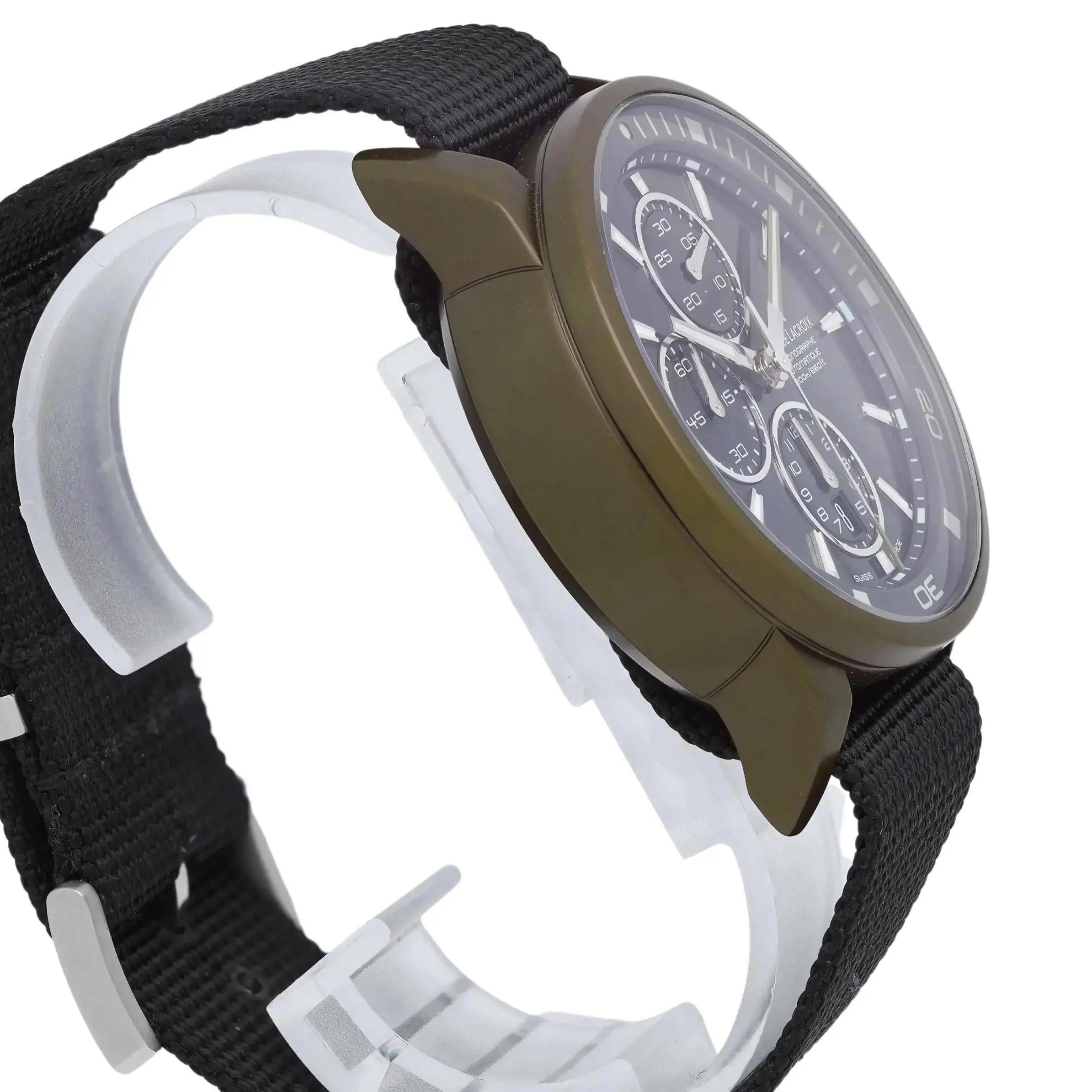 Men's Maurice Lacroix Pontos S Extreme Black Dial Automatic Watch PT6028-ALB21-331 For Sale