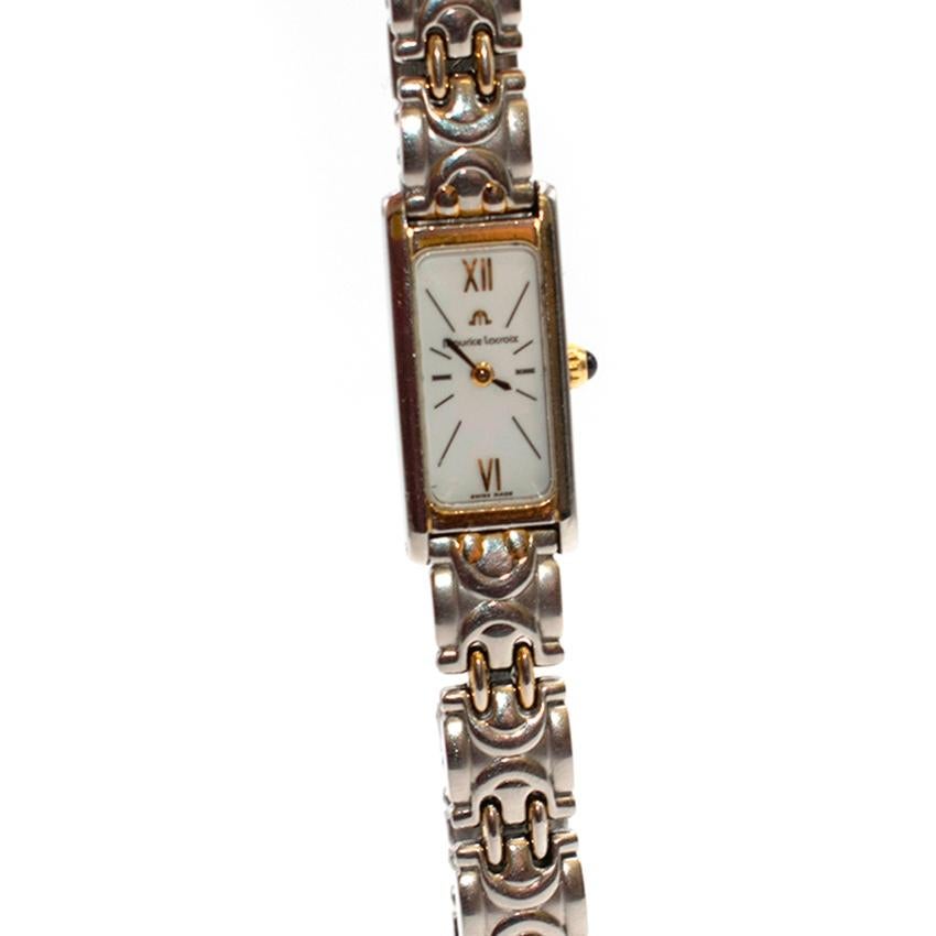 Maurice Lacroix Silver and Gold-Tone Stainless Steel Watch 4