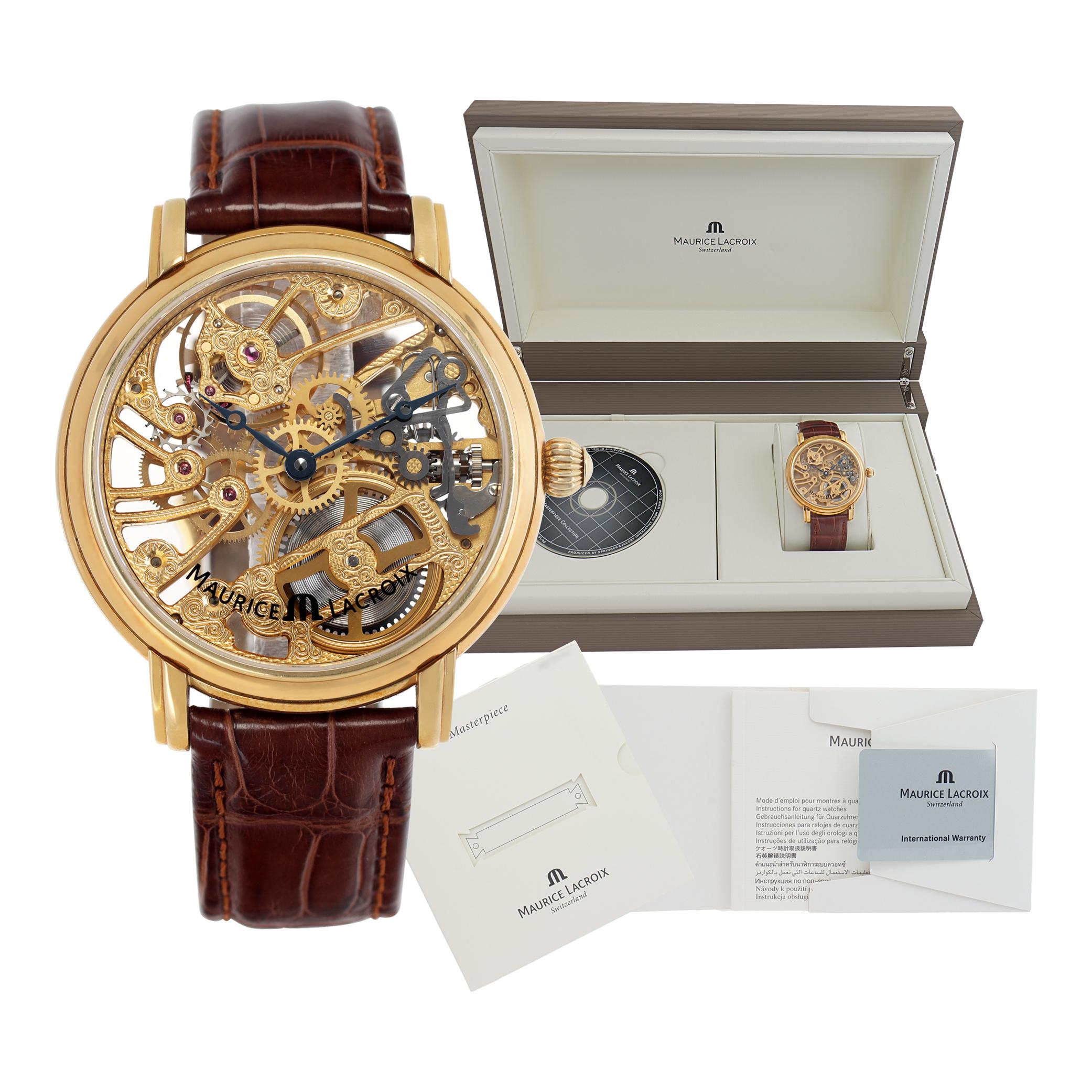 Maurice Lacroix Squelette 43mm MP7048 6