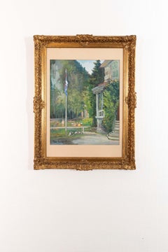 Landscape Drawings and Watercolors