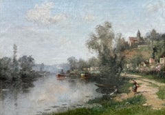Maurice Levis - La Seine a Hertlay