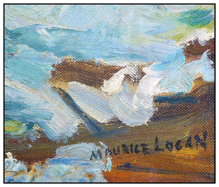 Maurice Logan Maurice Logan Original Painting Oil On Board Signed