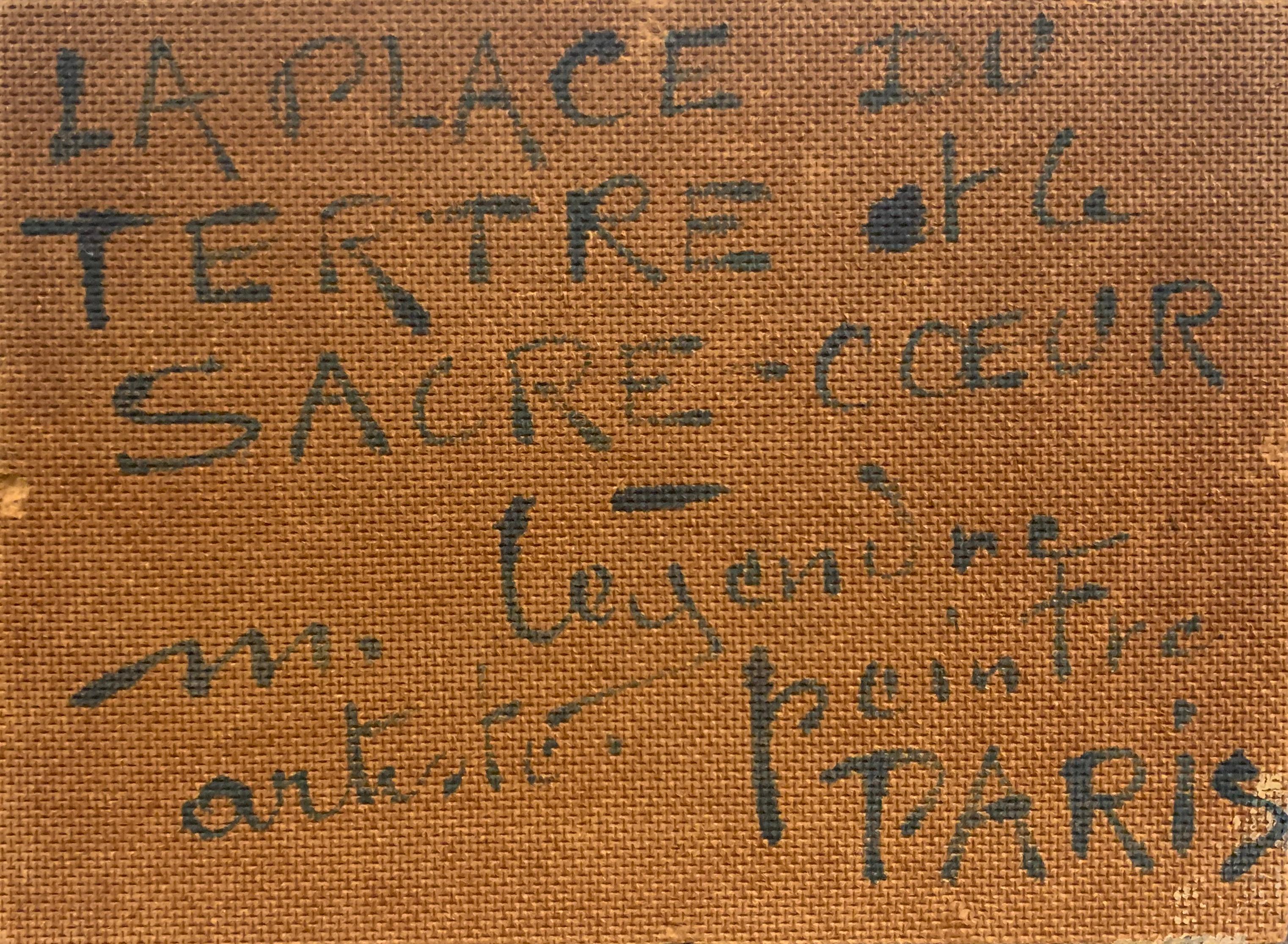 'Place du Tertre', French Impressionism, Sacré-Cœur, Montmartre, School of Paris For Sale 3