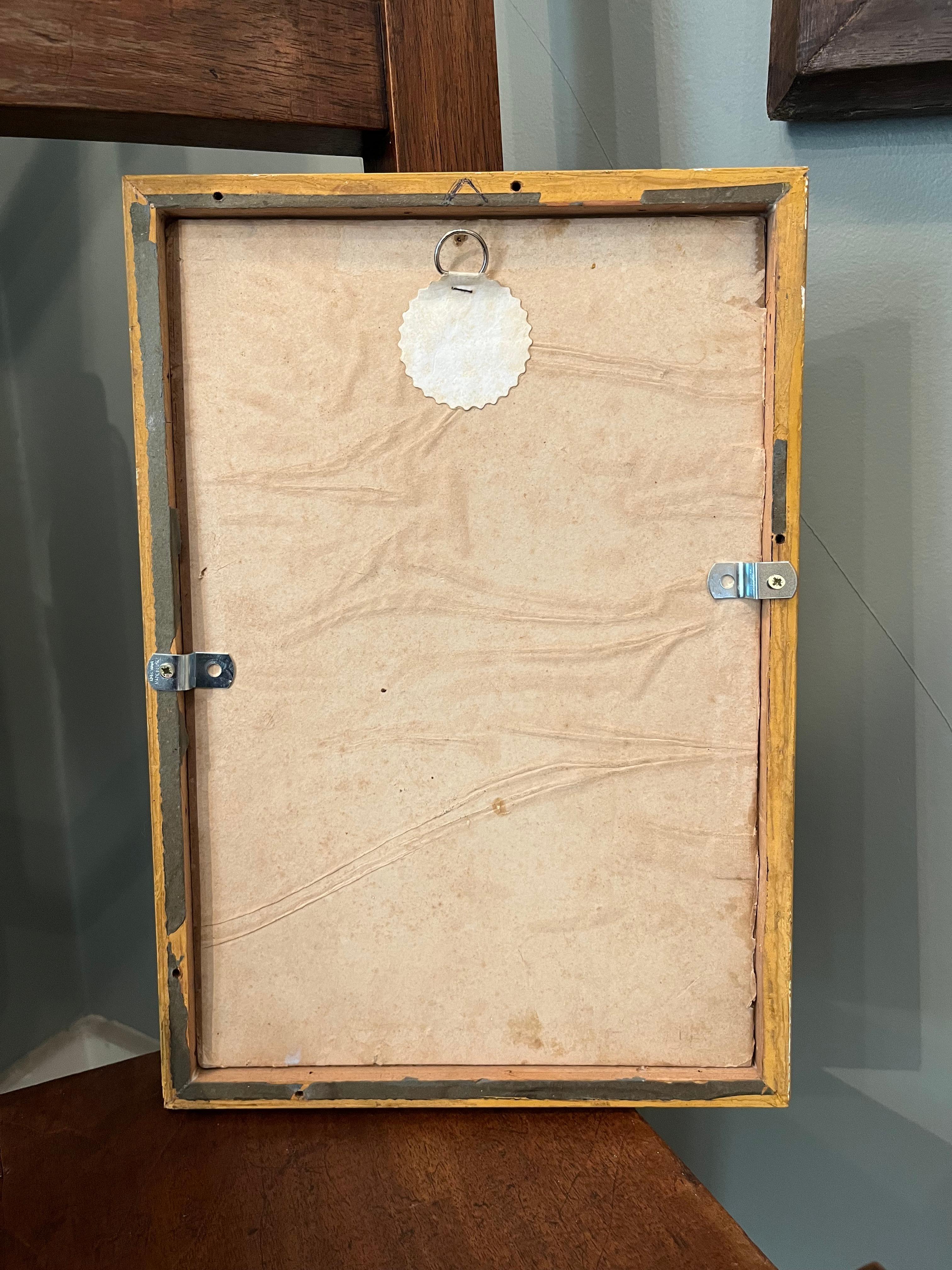 Oil on canvas mounted on cardboard
30,5 x 20,5 cm (33 x 23 cm with frame)
= 12.0 × 8.1 in (13 × 9.1 in with frame)
Signed lower left

After completing a traditional education at the École des Beaux-Arts in Rouen in 1894, Maurice Louvrier joined the