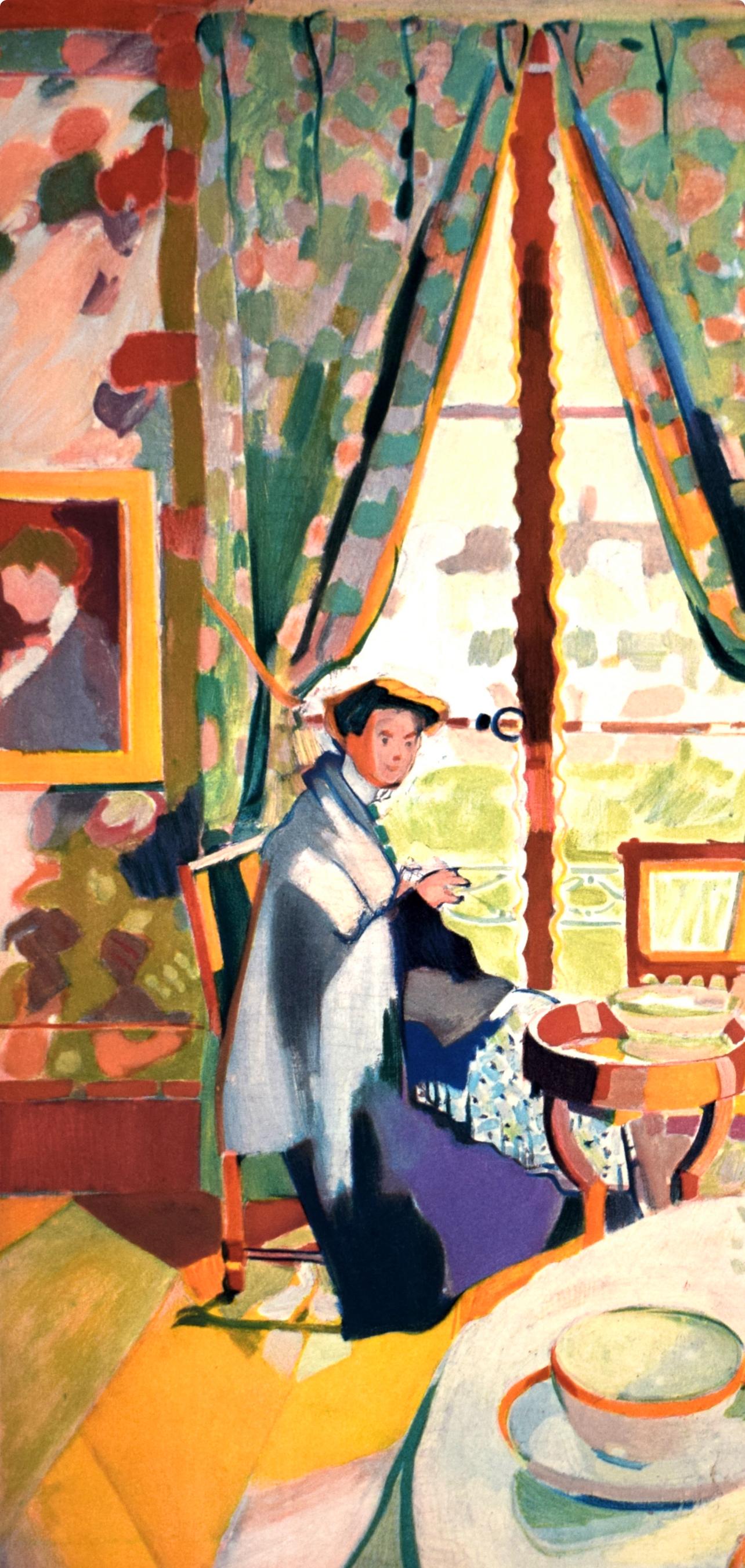 Marinot, Interior, Fauves, Colección Pierre Lévy (después) - Print de Maurice Marinot