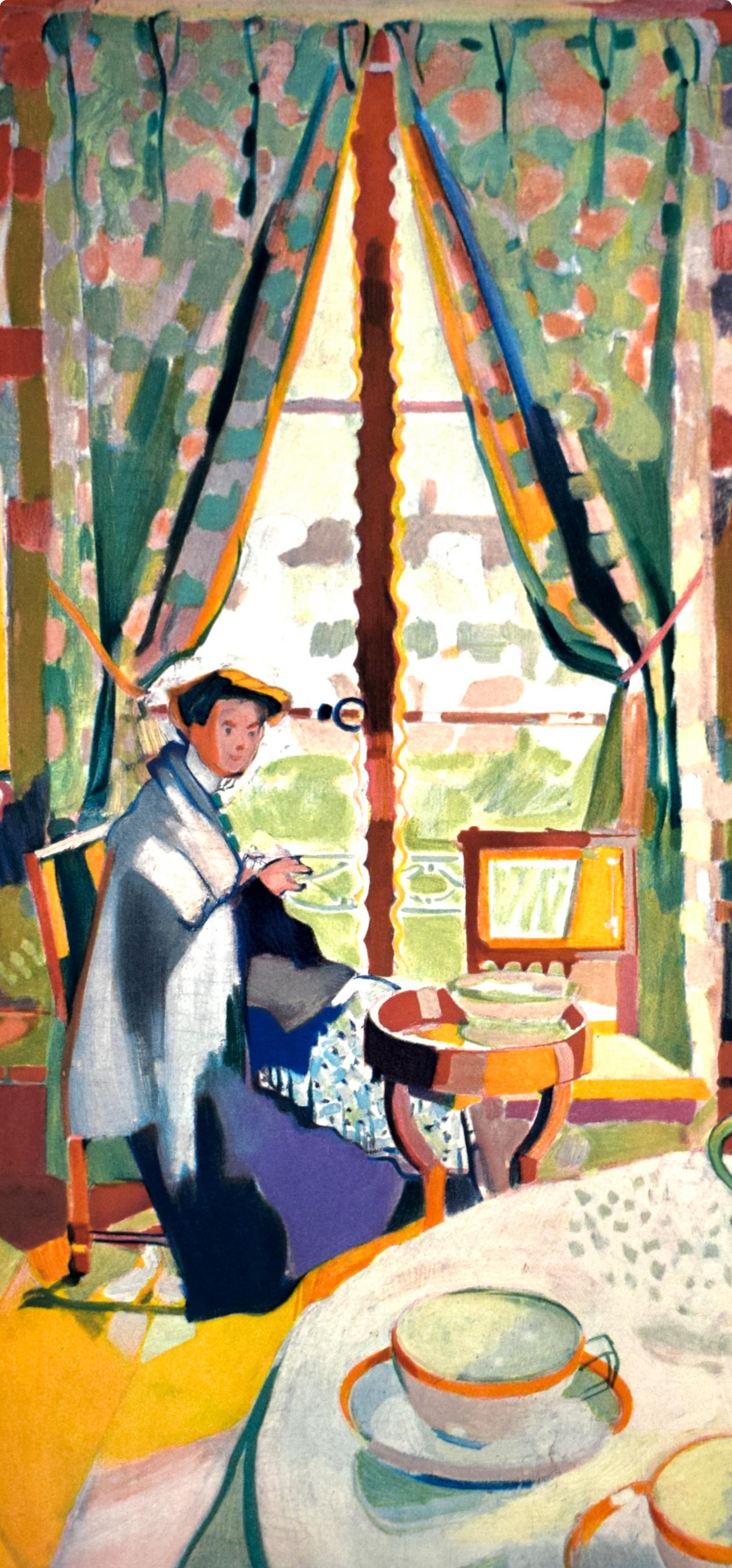 Maurice Marinot, Interior, from Fauves, VII, 1972 (after) For Sale 1