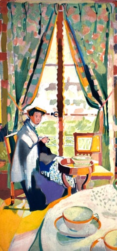 Maurice Marinot, Interior, from Fauves, VII, 1972 (after)