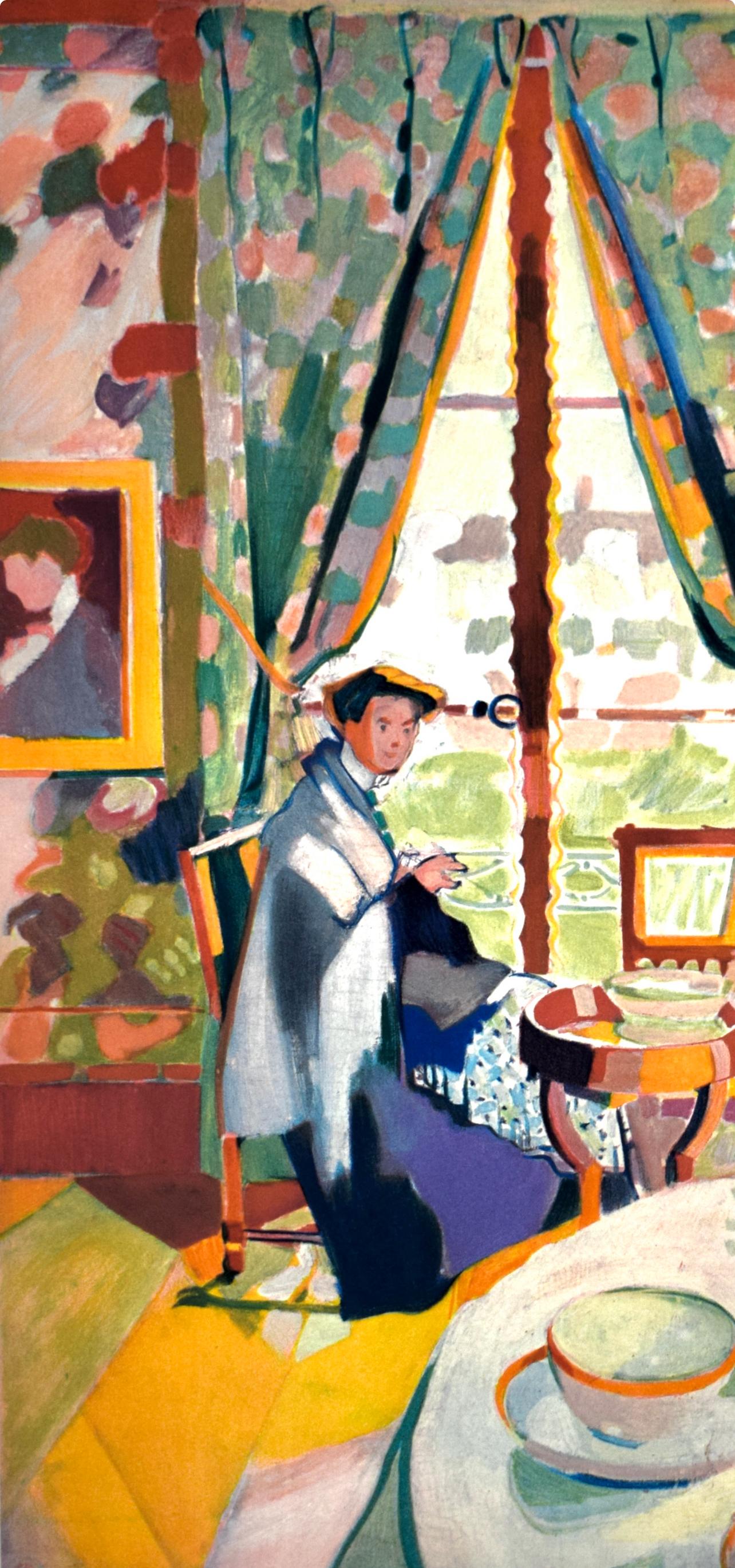 Maurice Marinot, Interior, from Fauves, VII, 1972 (after) For Sale 3