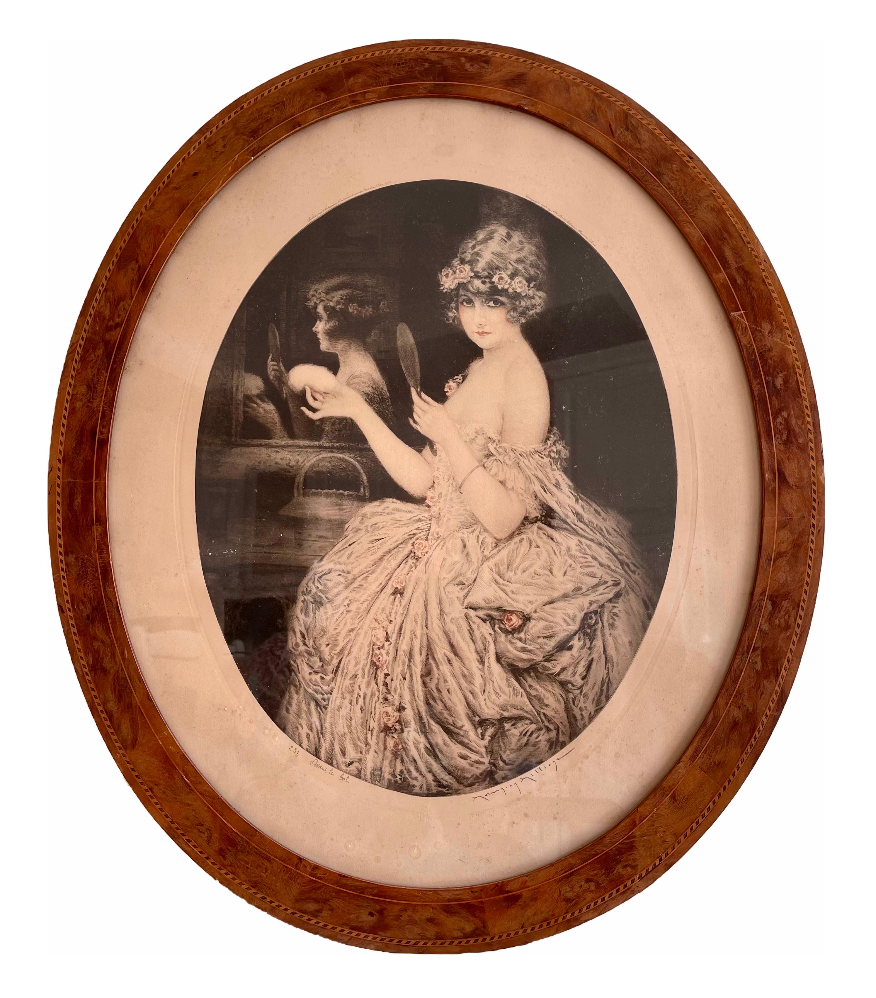 Maurice Millière, “Before and After the Dancing Night”, Pendant of Lithographs For Sale 6
